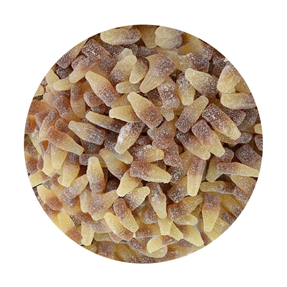 Sour Cola Bottles 1kg (100 Piece)