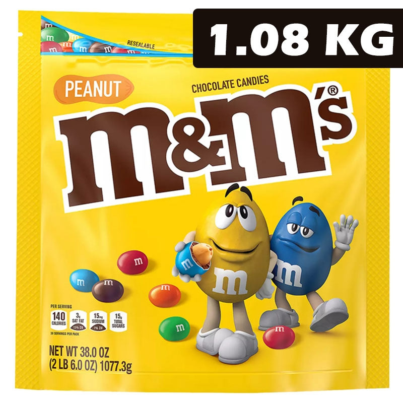 Us M&m Peanut Xxl Bag 1.08kg