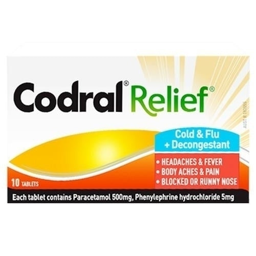 Codral Cold & Flu (10 Tablets)