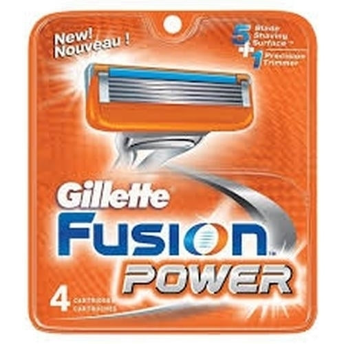 Gillette Fusion Power - 4 Pack