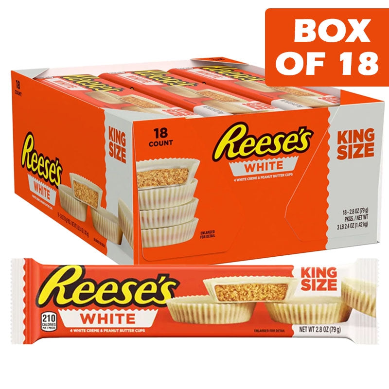 Reese White Chocolate Peanut Butter Cups King Size 79g