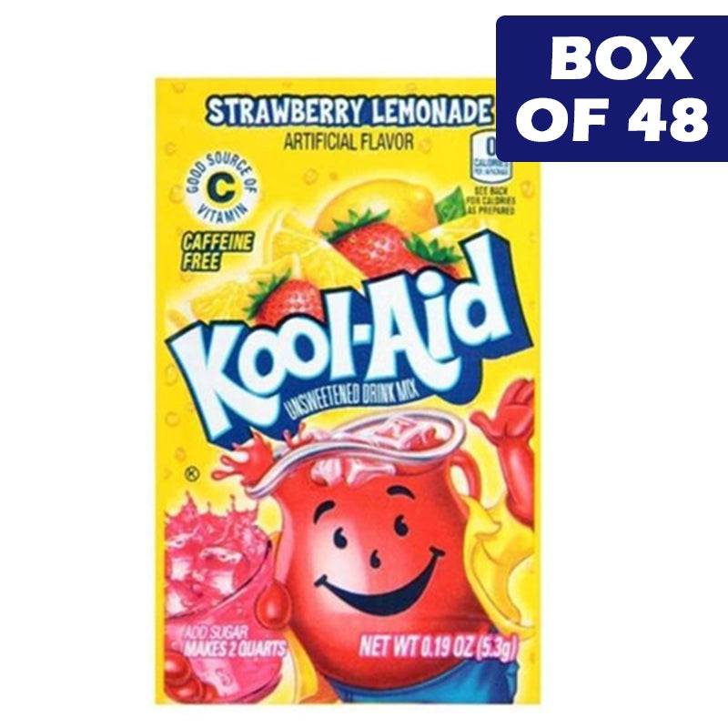 Koolaid Straw Lemon Mix (48 Pack)
