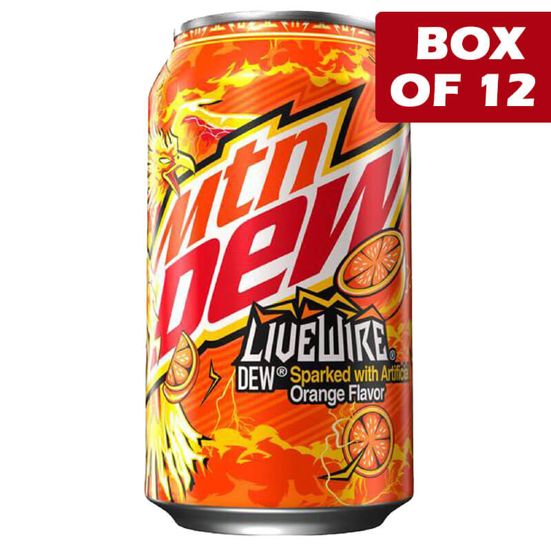 Mountain Dew Livewire 355Ml