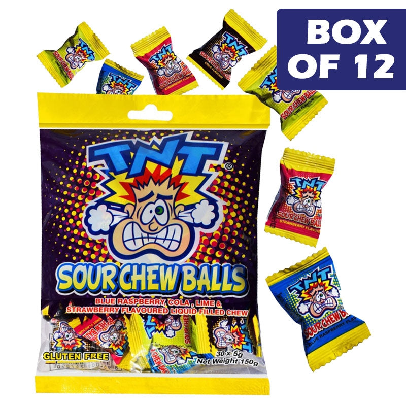 Tnt Sour Chews Balls 150g