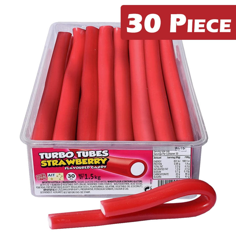 Tnt Turbo Tubes Strawberry Oiled (30 Pieces)