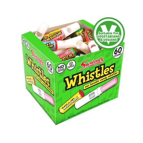 Swizzels Whistles (60 Pieces)