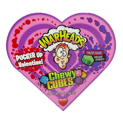 Warhead Valentine Cube Box