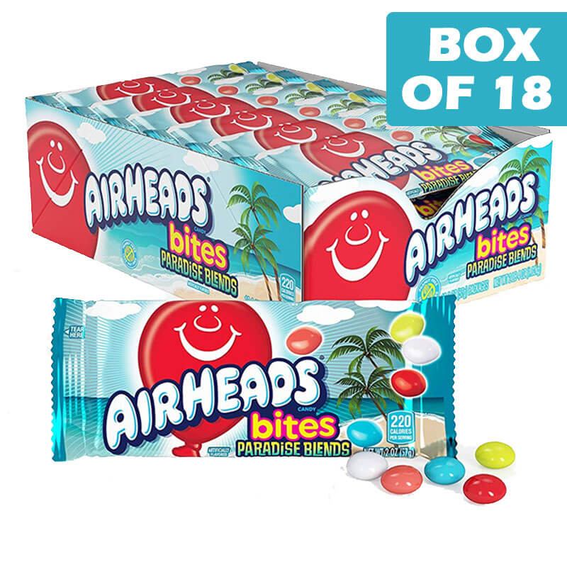Airhead Bites Paradise Blends 57g (18 Pack)