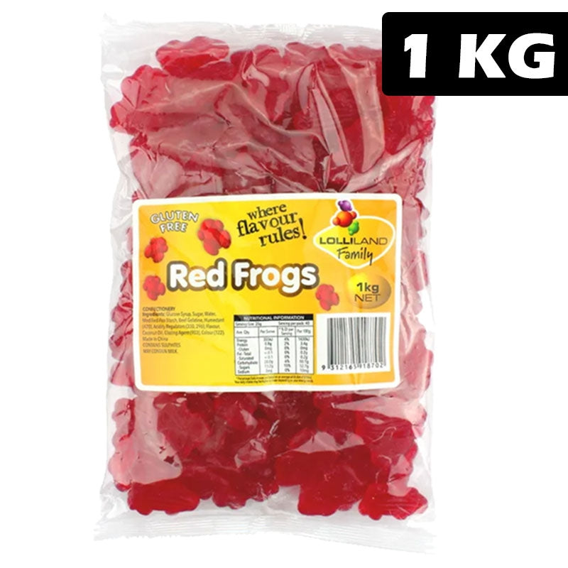 Lolliland Red Frogs 1kg