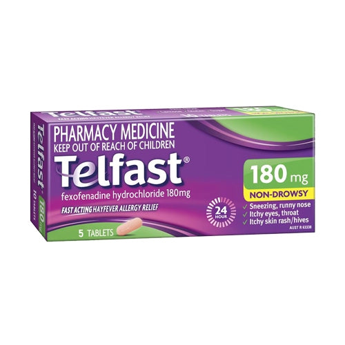 Telfast Tablets 180mg