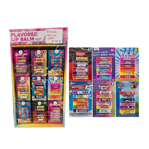 Flavored Lip Balm 6pc 365q