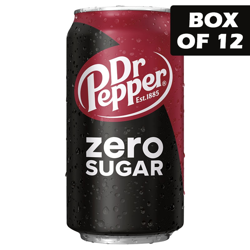 Dr Pepper Zero Sugar 355Ml