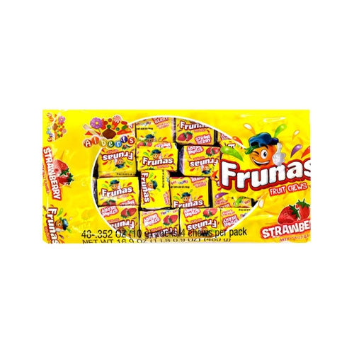 Frunas Chew Strawberry 48 Pieces