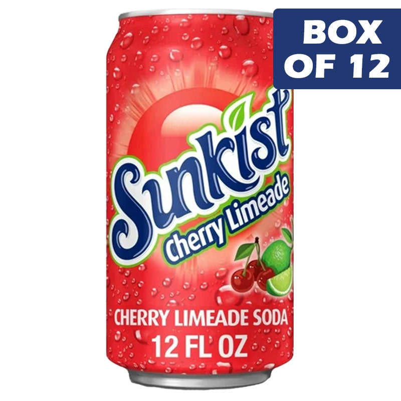 Us Sunkist Cherry Lemon 355ml