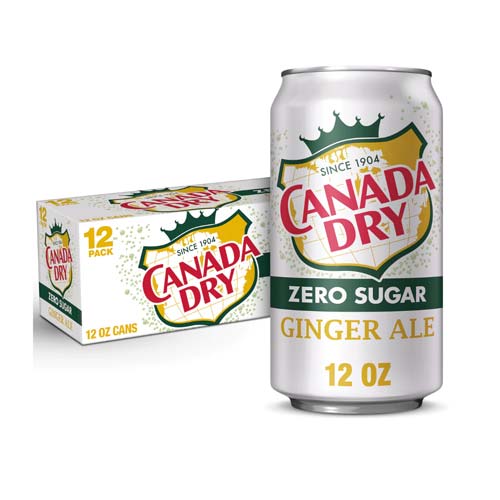 Canada Dry Ginger Zero Sugar Can 355ml