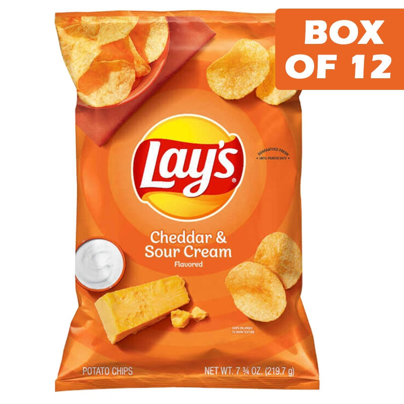 Lays Cheddar & Sour Cream 184g