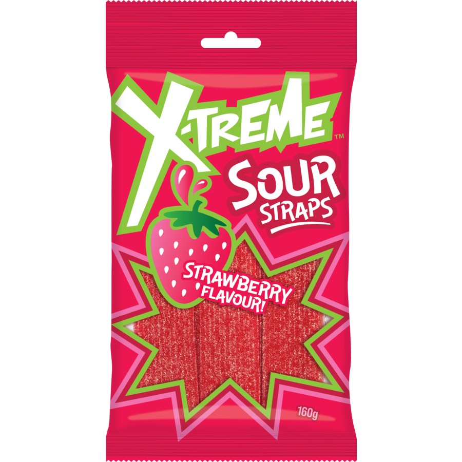 Xtreme Straws S/ Berry 150g
