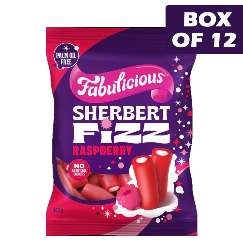 Fabulicious Raspberry Sherbert Fizz 200g