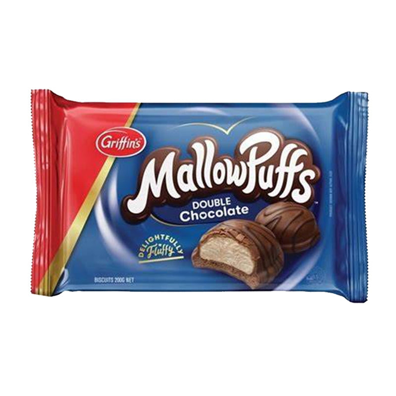 Griffin Double Chocolate MallowPuffs 200g