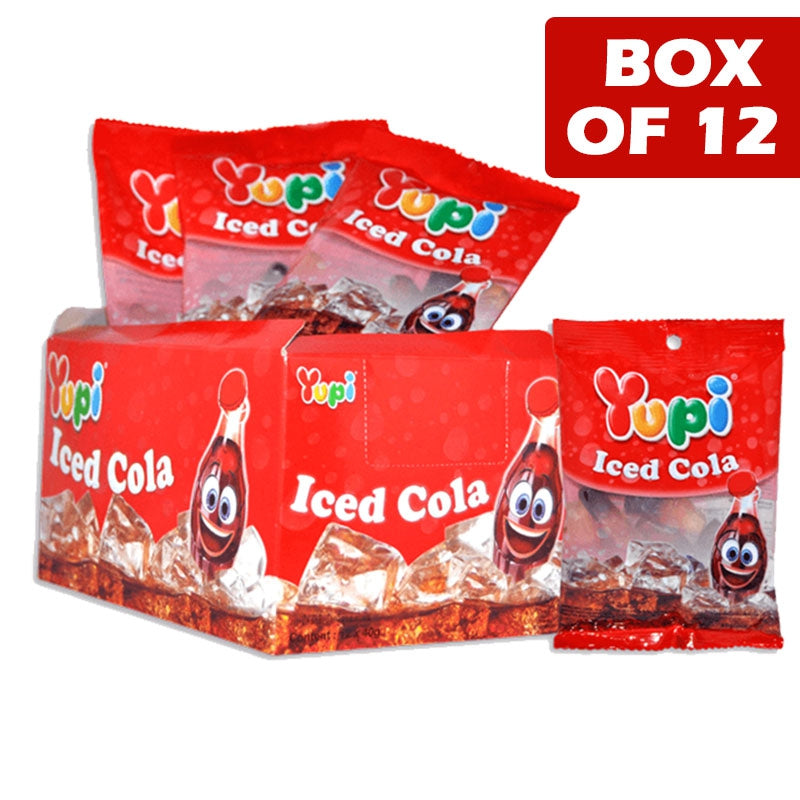 Yupi Iced Cola Bottle 40g (12 Pack)