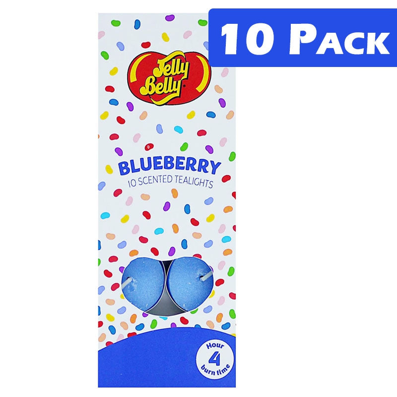 Jelly Belly Tealights Candle Blue Berry 10 Pack