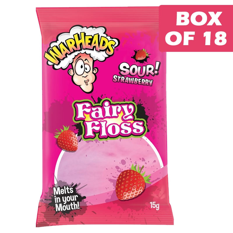 Warhead Straw Fairy Floss 15g
