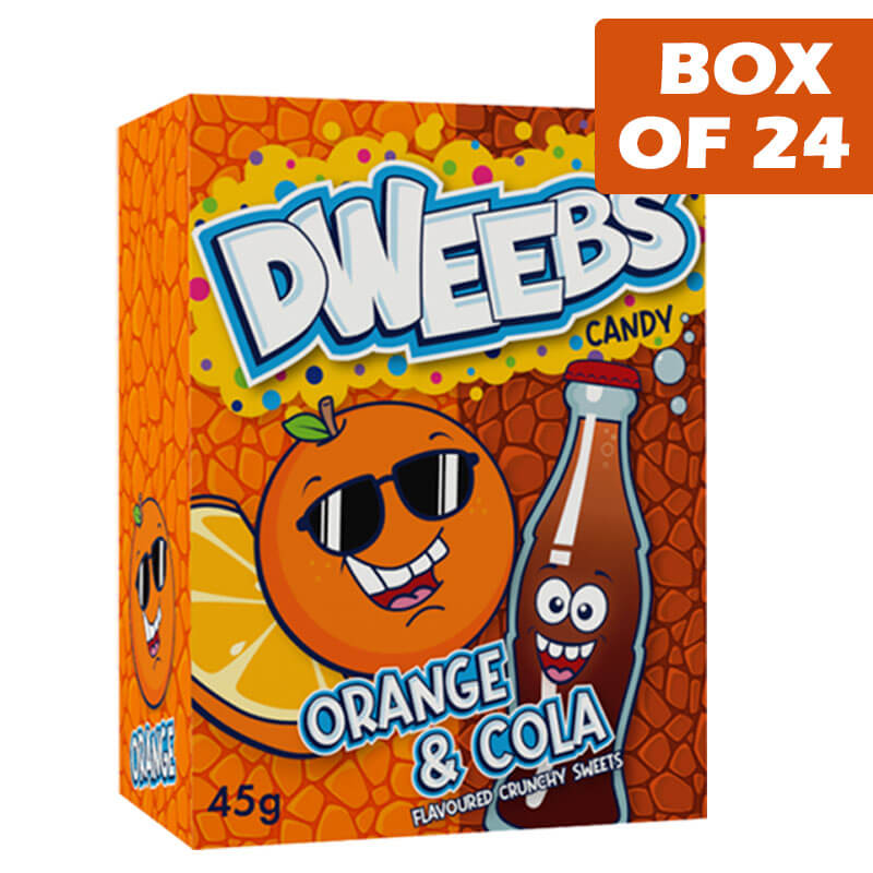 Dweebs Orange Cola 45g (24 Piece)
