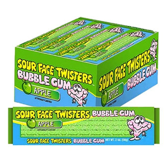 Face Twister Apple Bubble Gum
