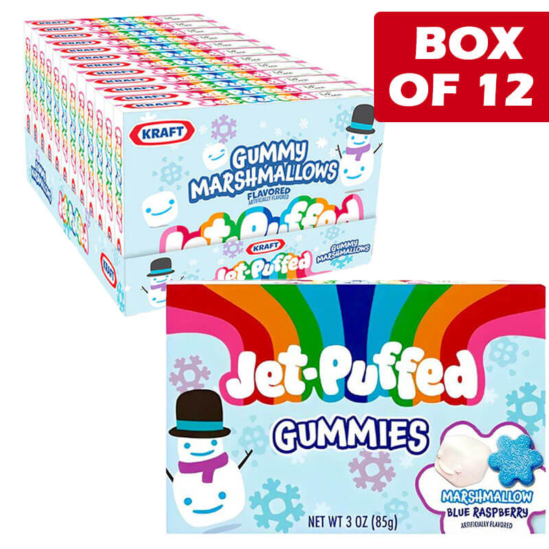Jet Puffed Gummies Box