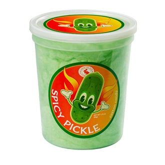 Spicy Pickle Cotton Candy 50g
