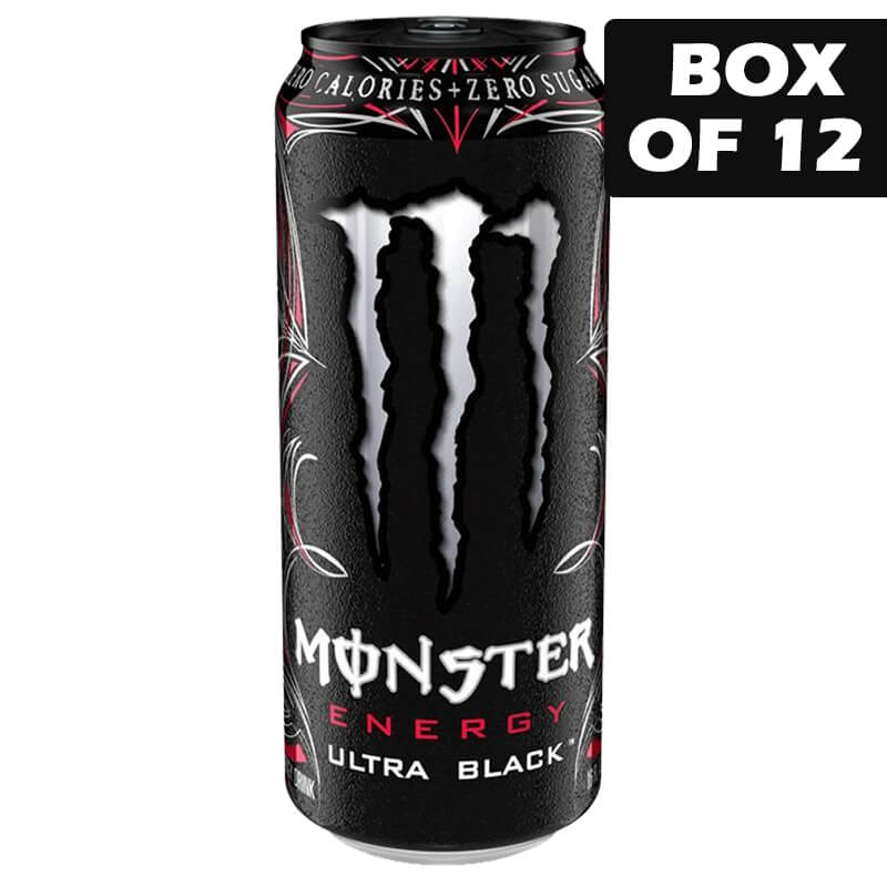 Monster Ultra Black 500ml