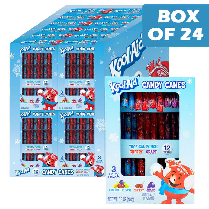 Kool-aid Candy Canes 150g