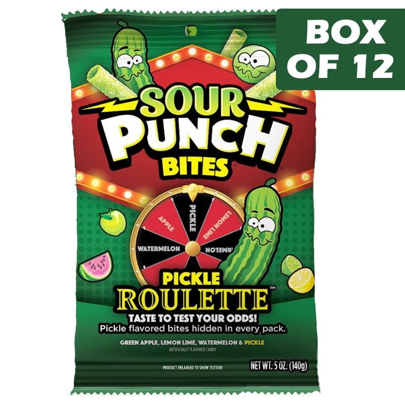 Sour Punch Roulette Pickle 140g
