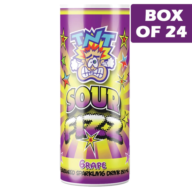 Tnt Sour Fizz Grape 250ml