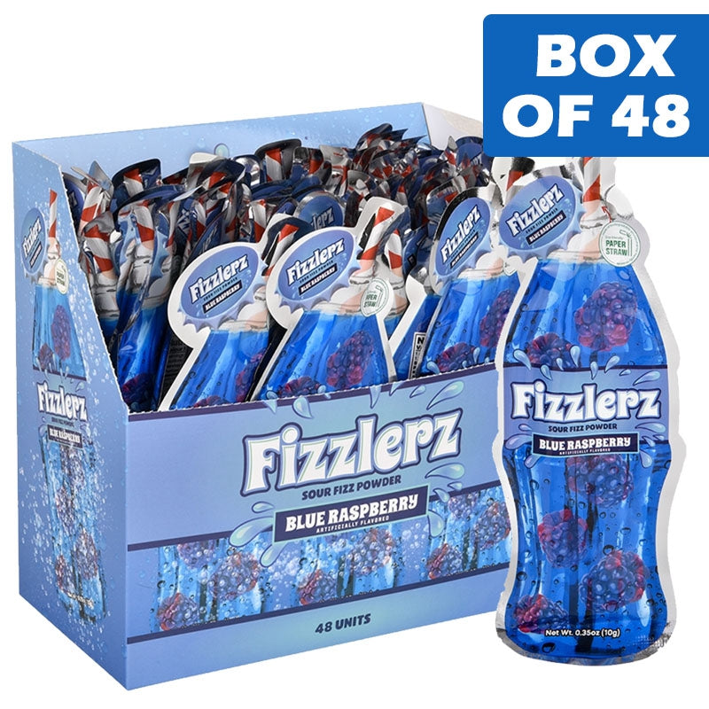 Fizzlerz Blue Raspberry 10g (48 Pieces)