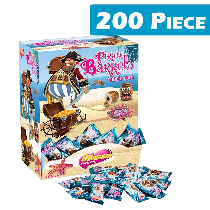 Tom Pirate Barrels (200 Pieces)
