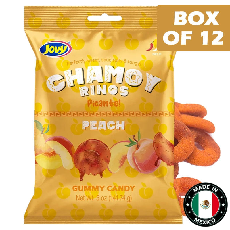 Jovy Chamoy Rings Peach 141g
