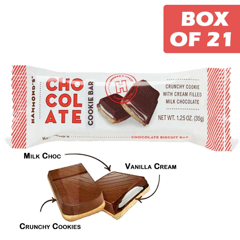 Milk Choc Cookie Bar 35g