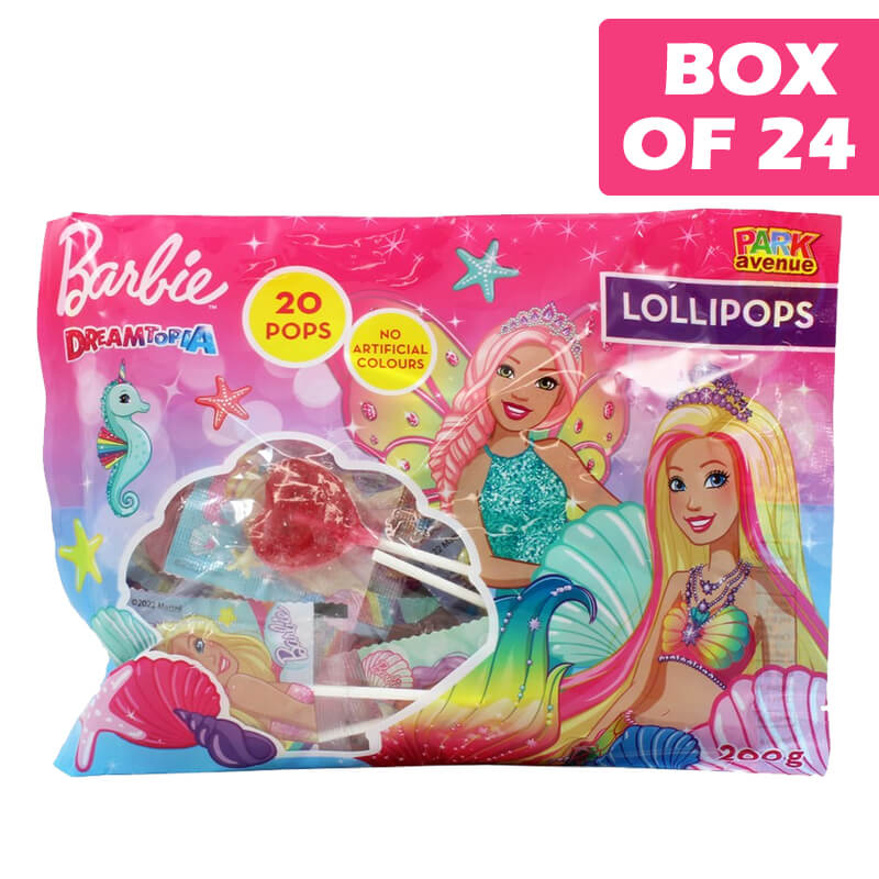 Barbie Lollipops 200g