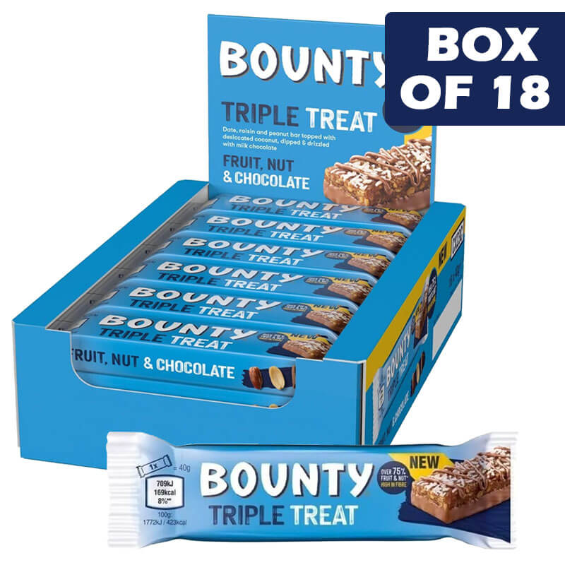 Mars Triple Treat Bounty 40g
