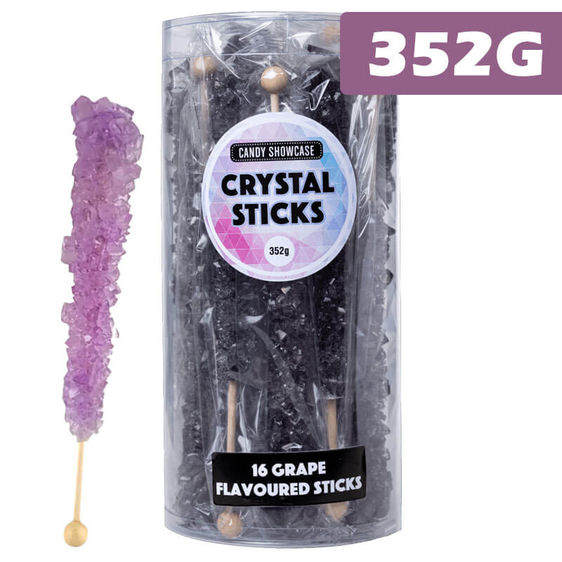 Lolliland Crystal Sticks Purple 16 Sticks