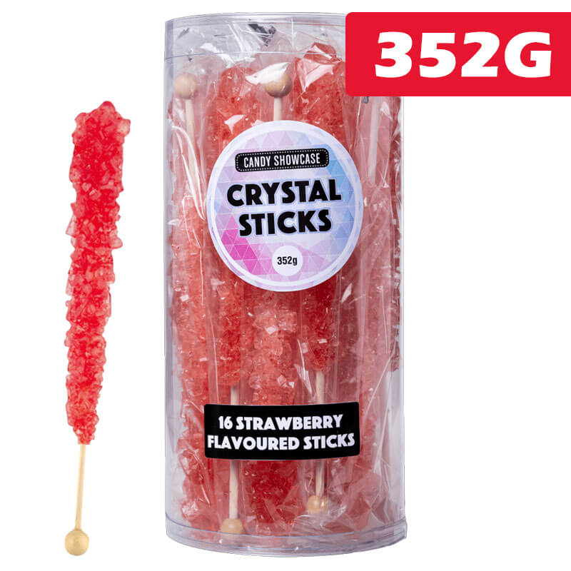 Lolliland Crystal Sticks Red 16 Sticks