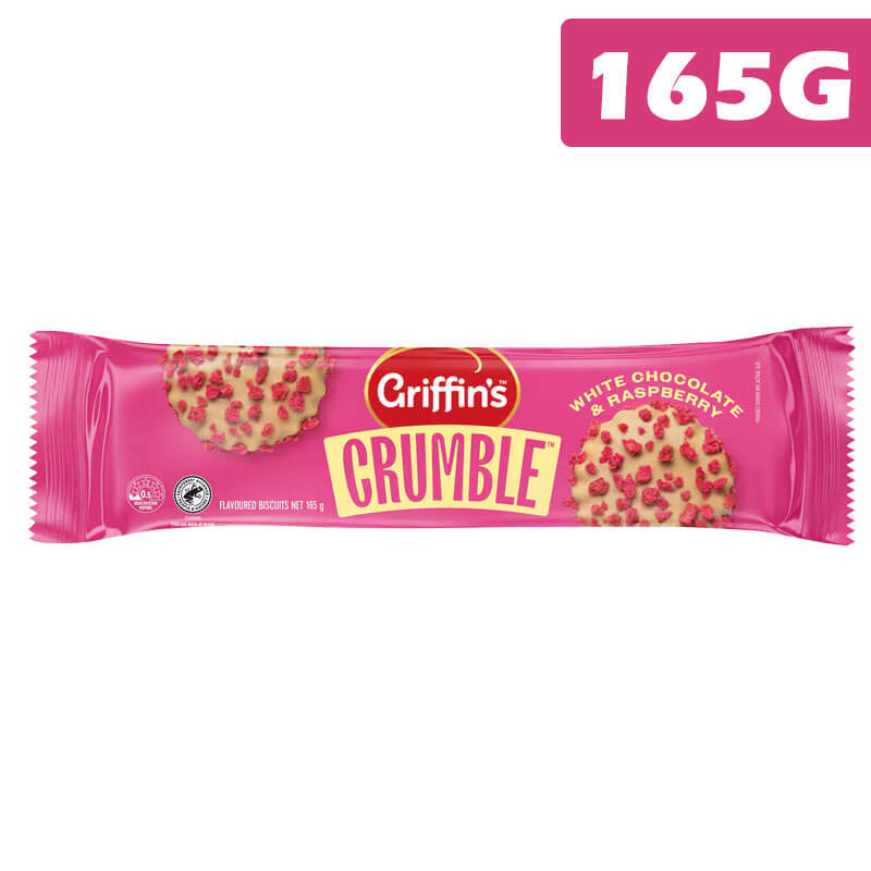 Griffin Crumble Chocolate Raspberry 165g