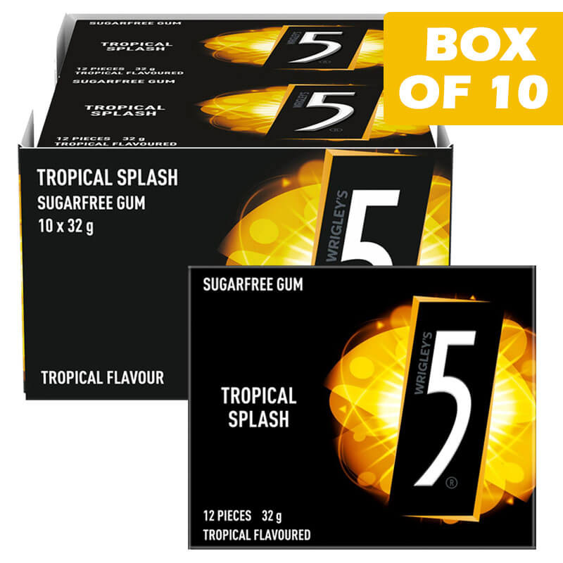 5 Gum Tropical Splash 32g
