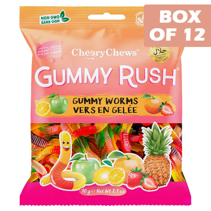 Gummy Rush Gummy Worms 90g