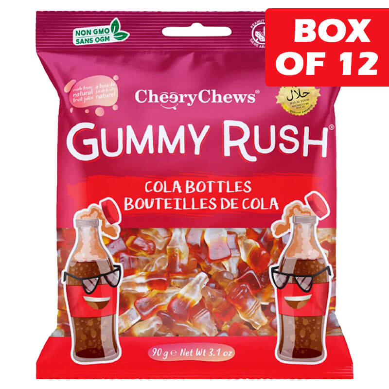 Gummy Rush Cola Bottle 90g