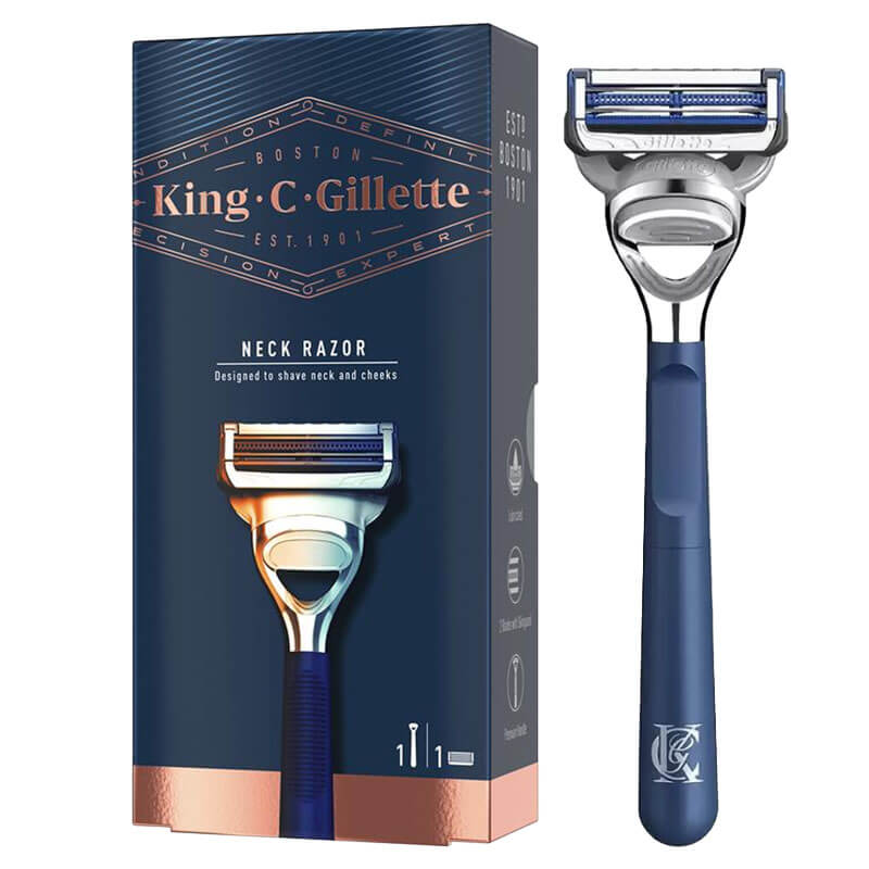 King C. Gillette Neck And Cheeks Razor