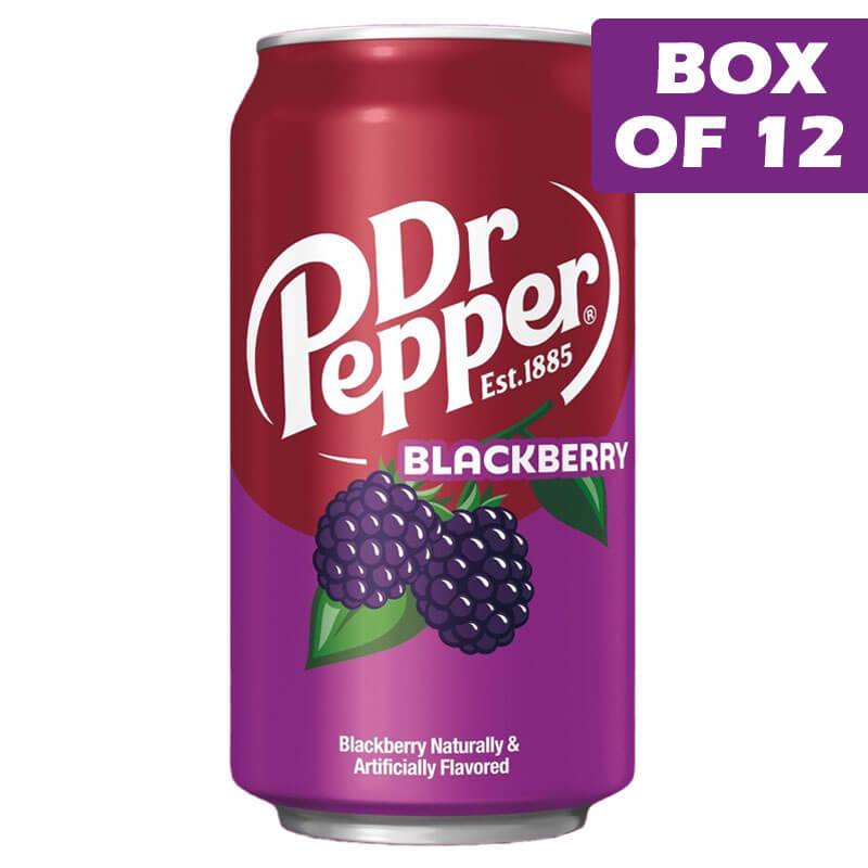 Dr Pepper Black Berry 355Ml