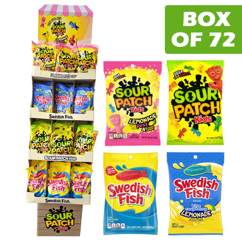 Sour Patch Swedish Fish Stand