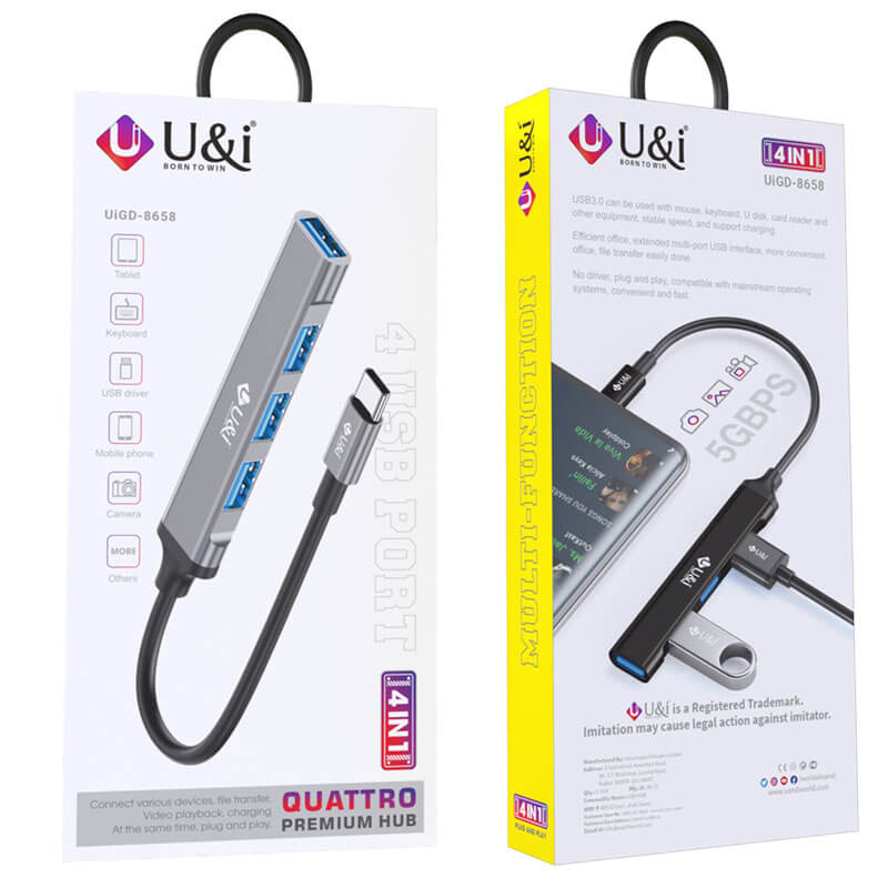 U&i Type C Extender (4-in-1)
